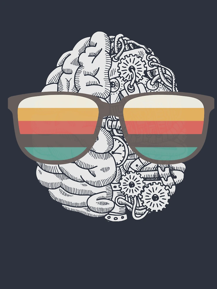 Thumbnail 4 of 4, Relaxed T-Shirt, Machine Learning Brain designed and sold by coderman.