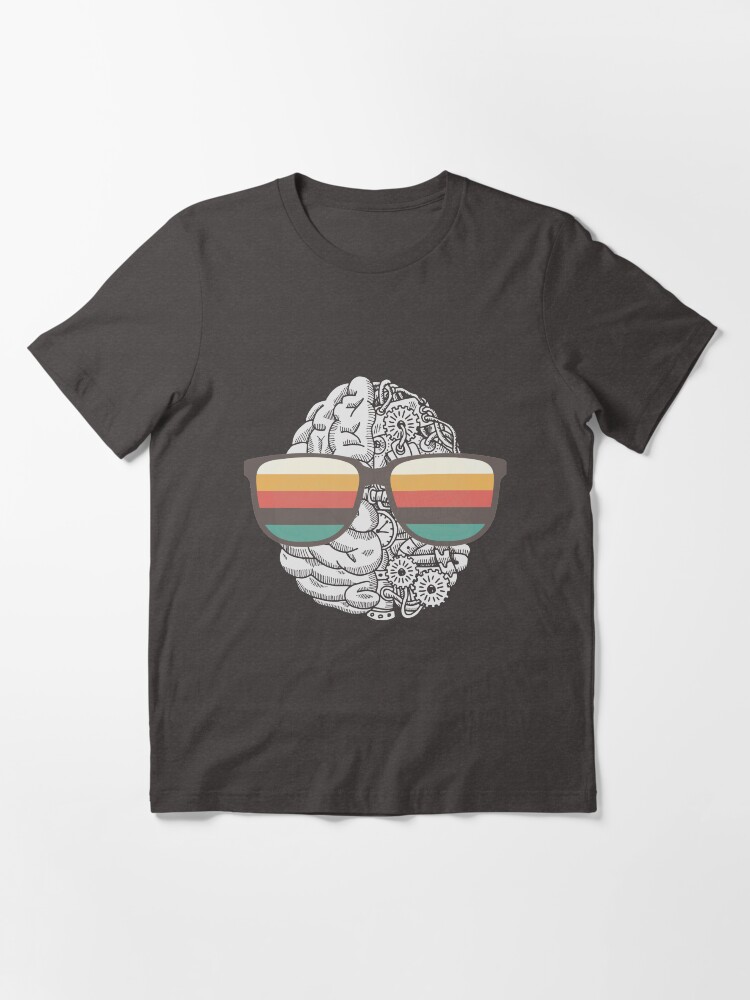Alternate view of Machine Learning Brain Essential T-Shirt