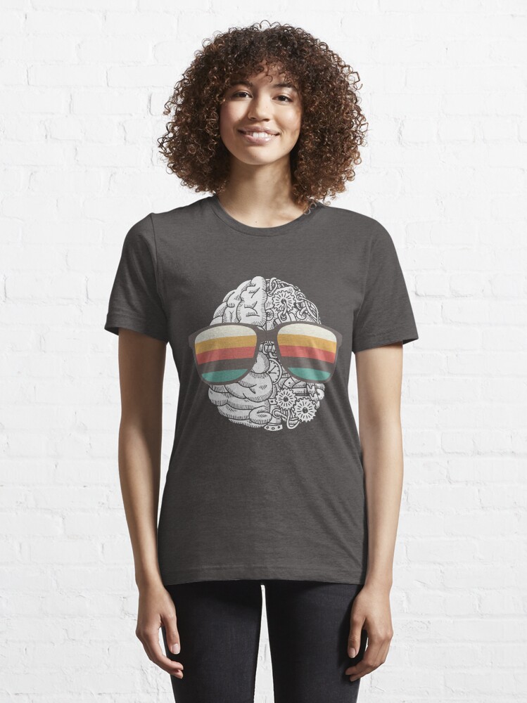 Alternate view of Machine Learning Brain Essential T-Shirt