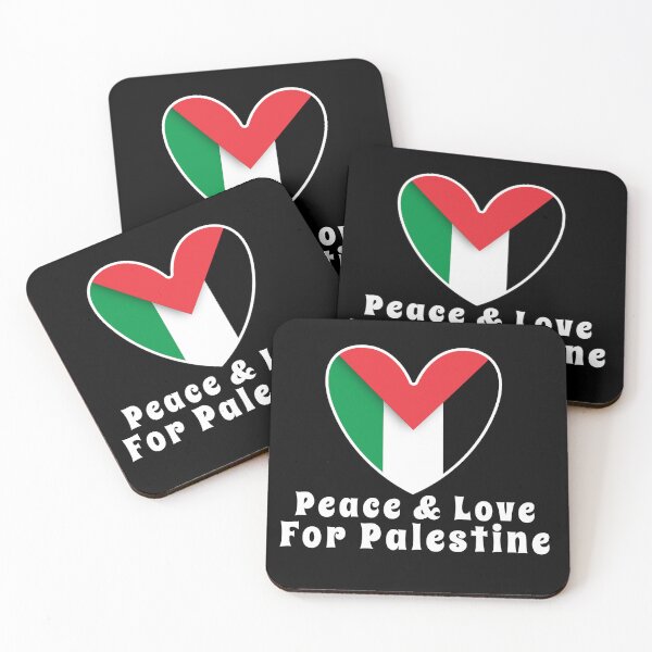 Item preview, Peace And Love For Palestine  designed and sold by HeeShirt.
