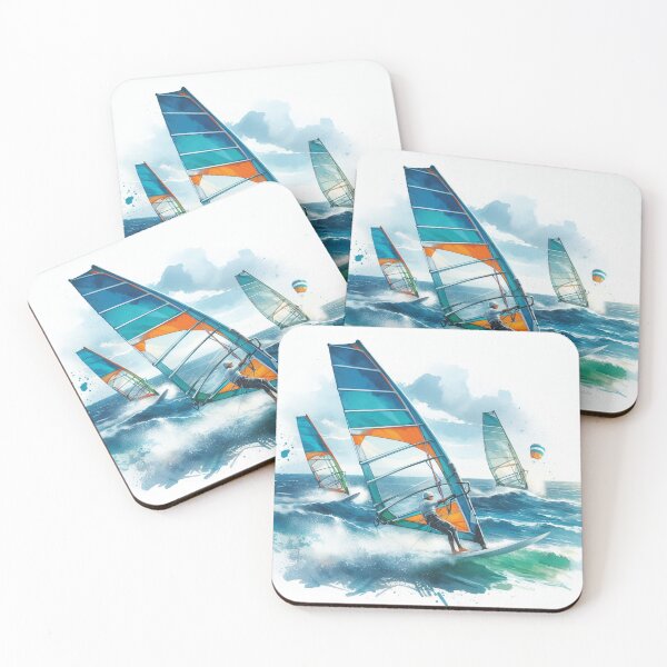 Item preview, Surfing Windsurfer Ocean Water Sport designed and sold by ArtUnova.