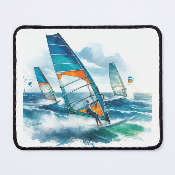Item preview, Surfing Windsurfer Ocean Water Sport designed and sold by ArtUnova.