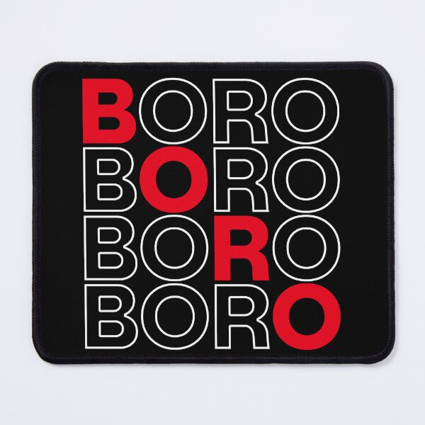 Item preview, Boro White Outline designed and sold by Logo-A-GoGo.