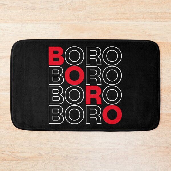 Item preview, Boro White Outline designed and sold by Logo-A-GoGo.