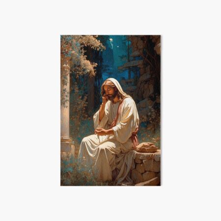 Item preview, Jesus in Gethsemane designed and sold by Sancta Art.