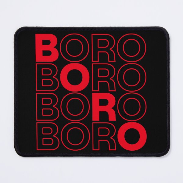 Item preview, Boro Red Outline designed and sold by Logo-A-GoGo.