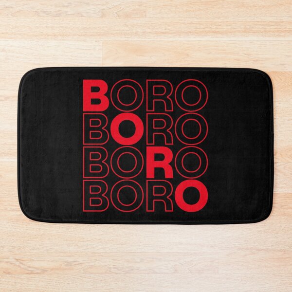 Item preview, Boro Red Outline designed and sold by Logo-A-GoGo.