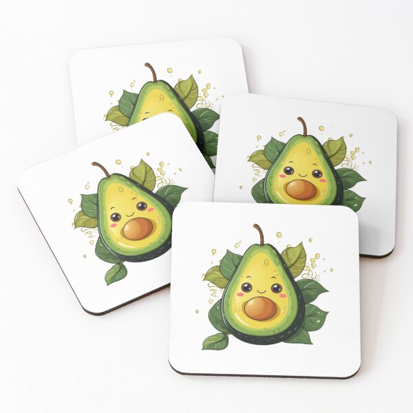 Item preview, Mamacado Papacado avocado Cute leafy wet designed and sold by cristina1001.