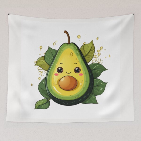 Item preview, Mamacado Papacado avocado Cute leafy wet designed and sold by cristina1001.