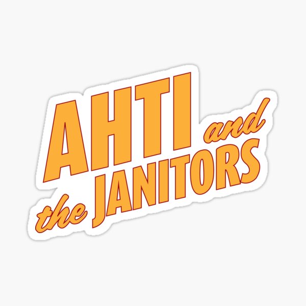 Alan Wake 2 Ahti and the Janitors logo Sticker