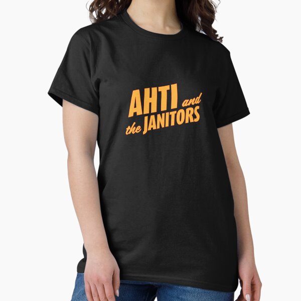 Item preview, Alan Wake 2 Ahti and the Janitors logo designed and sold by Nuuskavatti.