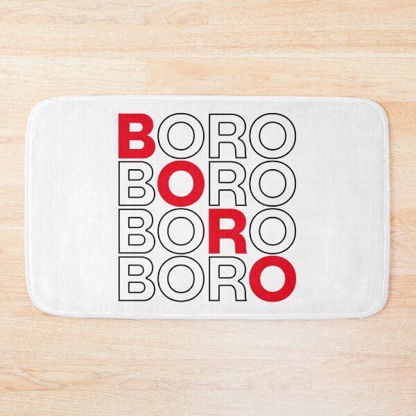 Item preview, Boro Black Outline White Background designed and sold by Logo-A-GoGo.