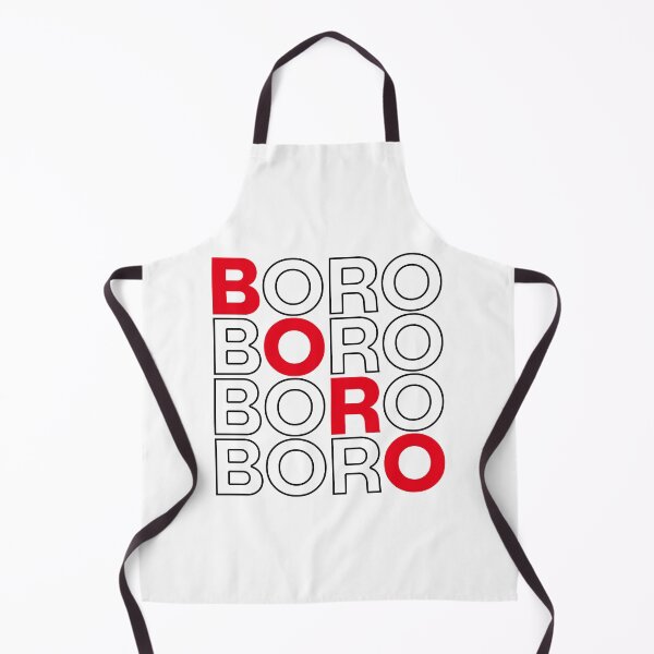 Item preview, Boro Black Outline White Background designed and sold by Logo-A-GoGo.