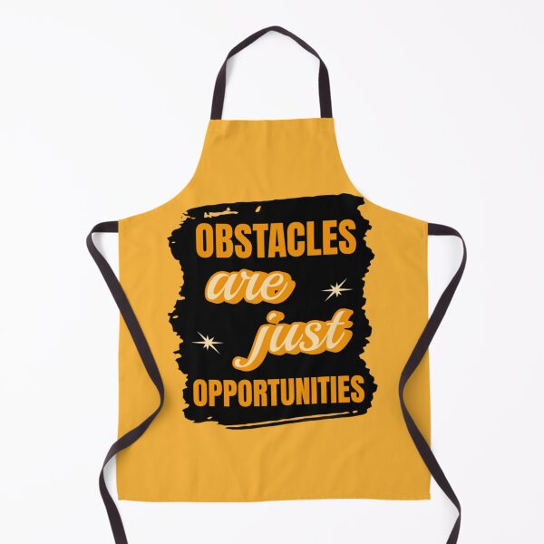 Item preview, Motivational quotes, Obstacles are just opportunities designed and sold by BlueGoldArt.