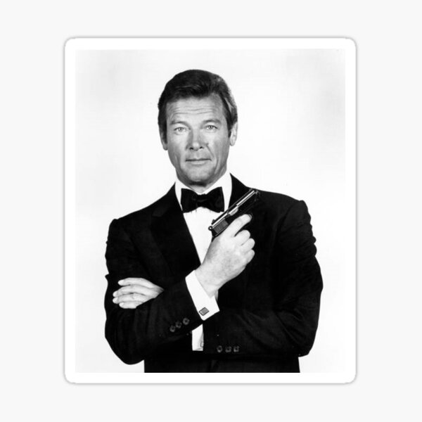 Artikel-Vorschau von Roger Moore-Klassiker, designt und verkauft von ZENITHSPARK1.