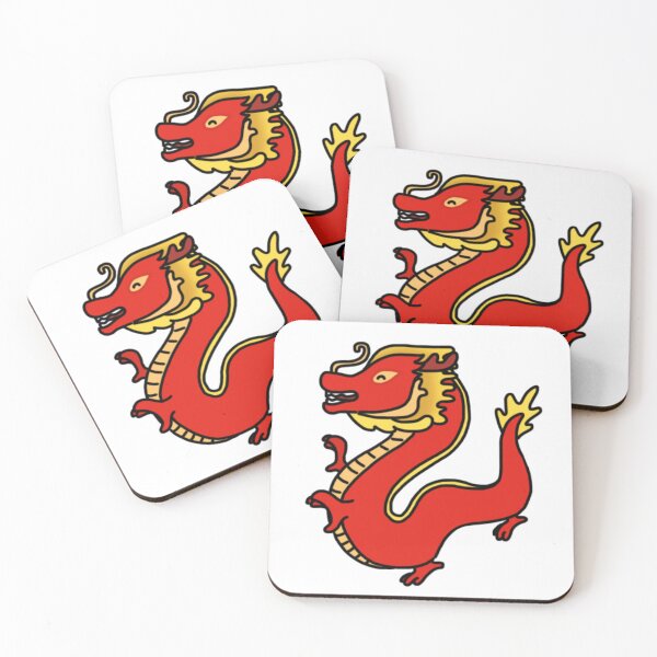 Item preview, Happy Red Dragon (Classic) designed and sold by kwartzine.