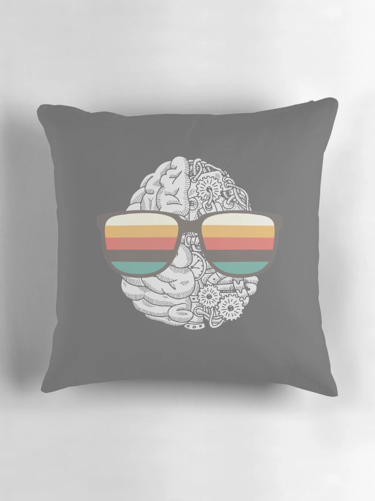 Thumbnail 3 of 4, Pillow, Machine Learning Brain designed and sold by coderman.