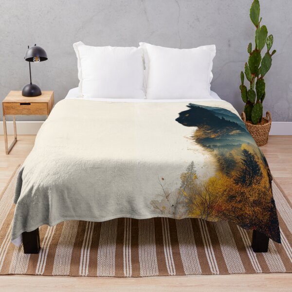 Item preview, Night Cat Double Exposure designed and sold by Ewa Miller.