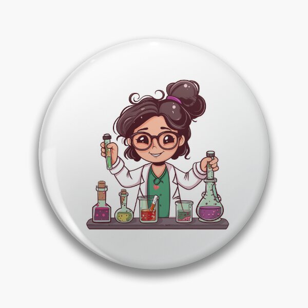 Item preview, Beakers & Bunsen Burners: A Young Chemist's Quest for Discovery designed and sold by Tincanninja.