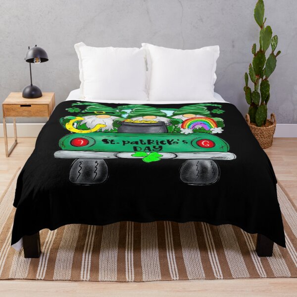 Item preview, Gnomes Riding Green Truck Happy St Patrick's Day designed and sold by BalladOfZeus.