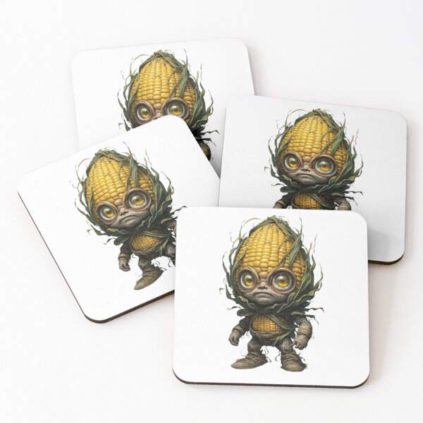 Item preview, Corn Warrior - The Guardian of the Golden Fields designed and sold by Stitch-Switch.
