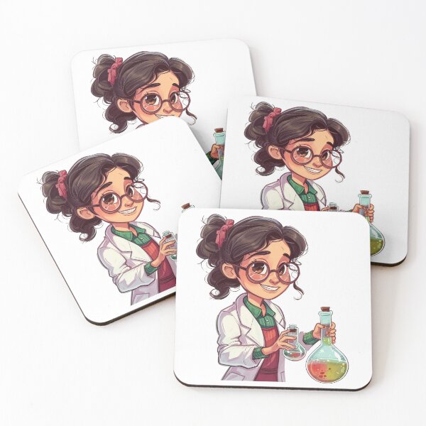 Item preview, Lab Coat Heroine: Adventures in the Land of Science designed and sold by Tincanninja.