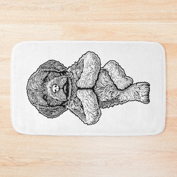 Item preview, Lagotto Romagnolo Yoga Dog Puppy Funny Dogs Tree Pose Asana designed and sold by GrandeDuc.