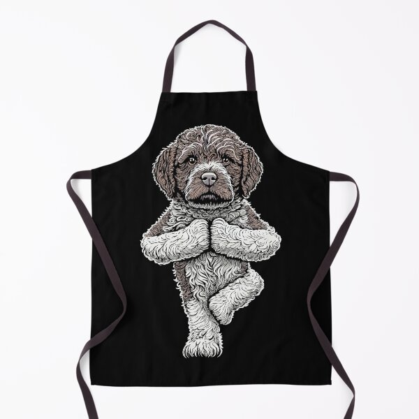 Item preview, Lagotto Romagnolo Yoga Dog Puppy Funny Dogs Tree Pose Asana designed and sold by GrandeDuc.