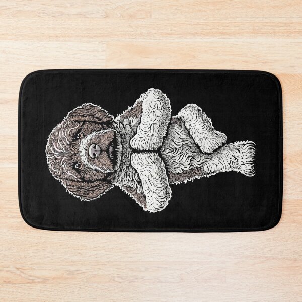 Item preview, Lagotto Romagnolo Yoga Dog Puppy Funny Dogs Tree Pose Asana designed and sold by GrandeDuc.