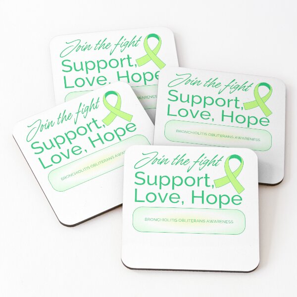Item preview, Support Love Hope Bronchiolitis Obliterans Join the fight designed and sold by CyberArtistOne.