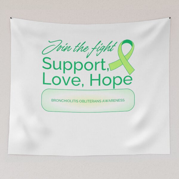 Item preview, Support Love Hope Bronchiolitis Obliterans Join the fight  designed and sold by CyberArtistOne.