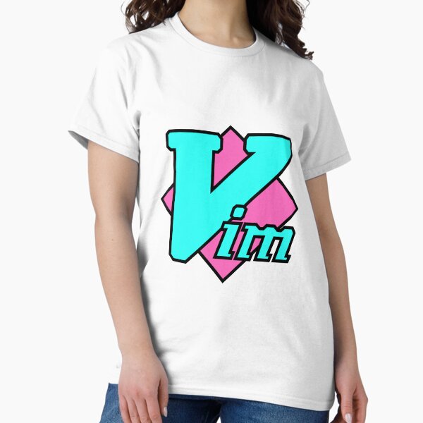 Vista previa del artículo con la obra «Vaporwave Vim», diseñado y vendido por hsartoris.