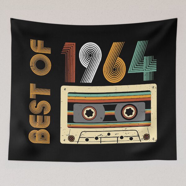 Item preview, Vintage 1964 Made in 1964 50th Birthday 60 Years Old designed and sold by Blok45.