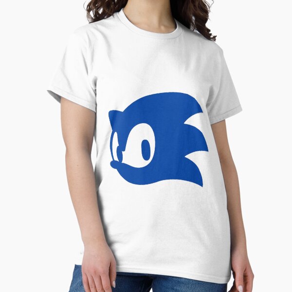 Item preview, Sonic head logo designed and sold by Blumonado.