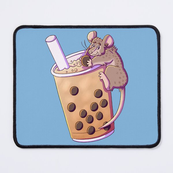 Item preview, Boba / Bubble Tea Mouse designed and sold by skybluekitty.