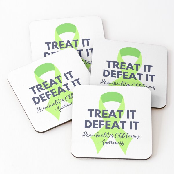 Item preview, Treat it defeat it Bronchiolitis Obliterans Awareness designed and sold by CyberArtistOne.