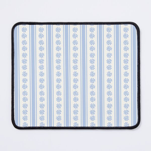 Item preview, VINTAGE CLASSIC SCANDINAVIAN STYLE BOHO STRIPES PASTEL BLUE designed and sold by blomastudios.