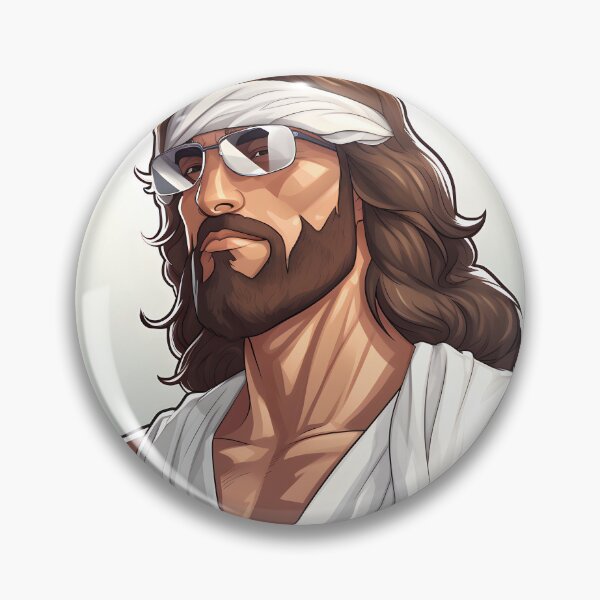 Artikelvorschau, Cooler Jesus mit Sonnenbrille entworfen und verkauft von Snow-Woods.