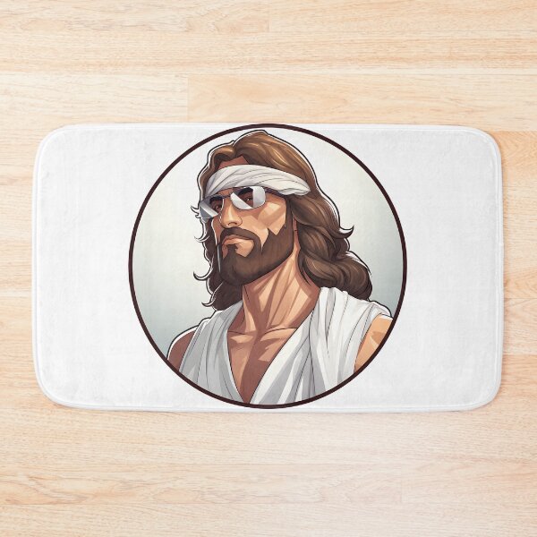 Item preview, Cool jesus wearing sun glasses designed and sold by Snow-Woods.