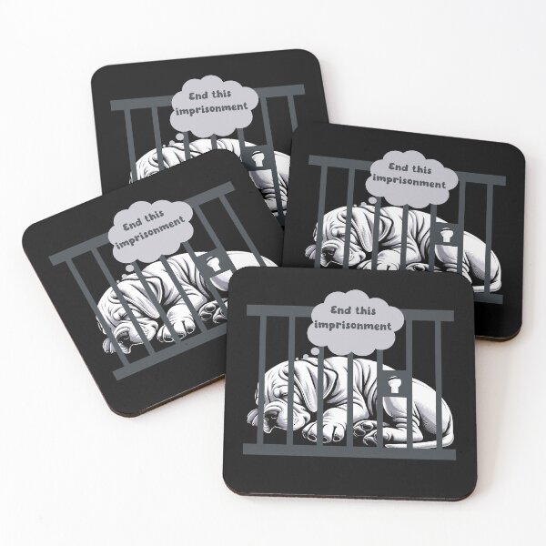 Item preview, Dogo Argentino in Prison designed and sold by Xhevahir.
