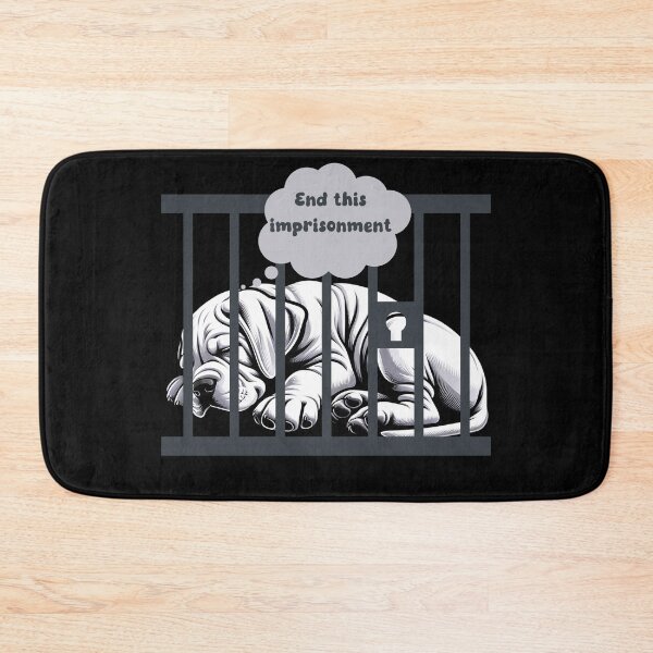 Item preview, Dogo Argentino in Prison designed and sold by Xhevahir.