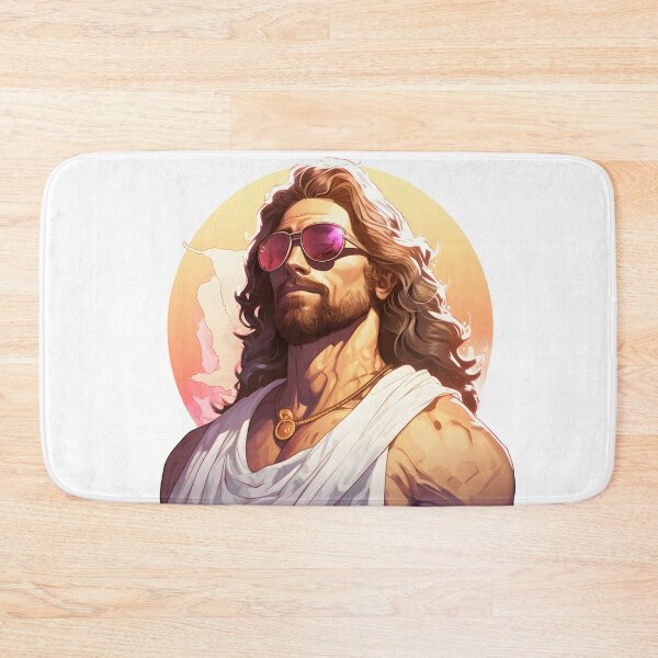 Item preview, Cool jesus wearing sun glasses designed and sold by Snow-Woods.