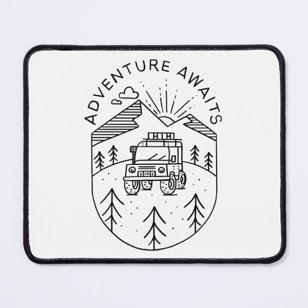 Item preview, Adventure Awaits Off-road designed and sold by AnnaMarcolongo.