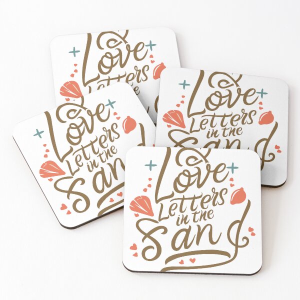 Item preview, Love Letters in the Sand: Seaside Romance Gifts for Anniversaries, Weddings, or Daily Love Reminders designed and sold by HahaHandlesHub.