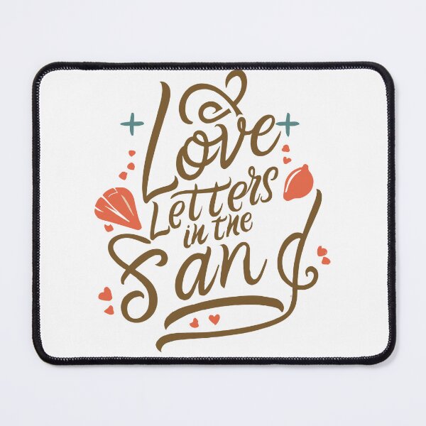 Item preview, Love Letters in the Sand: Seaside Romance Gifts for Anniversaries, Weddings, or Daily Love Reminders designed and sold by HahaHandlesHub.