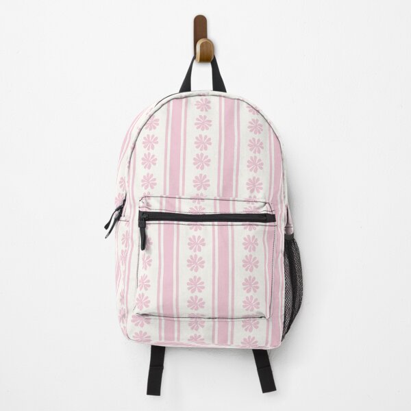 Item preview, VINTAGE CLASSIC SCANDINAVIAN STYLE BOHO STRIPES PASTEL PINK designed and sold by blomastudios.