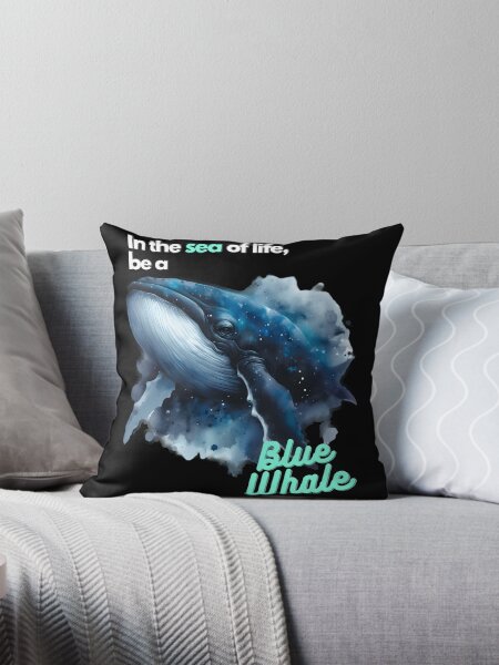 Artikel-Vorschau von Sei im Meer des Lebens ein Blauwal – Dark Shadows Blue Whale, designt und verkauft von teedory.