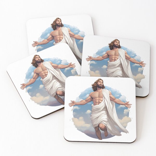 Item preview, Divine Jesus on Clouds designed and sold by Snow-Woods.