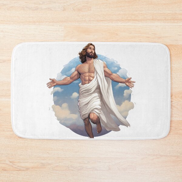 Item preview, Divine Jesus on Clouds designed and sold by Snow-Woods.