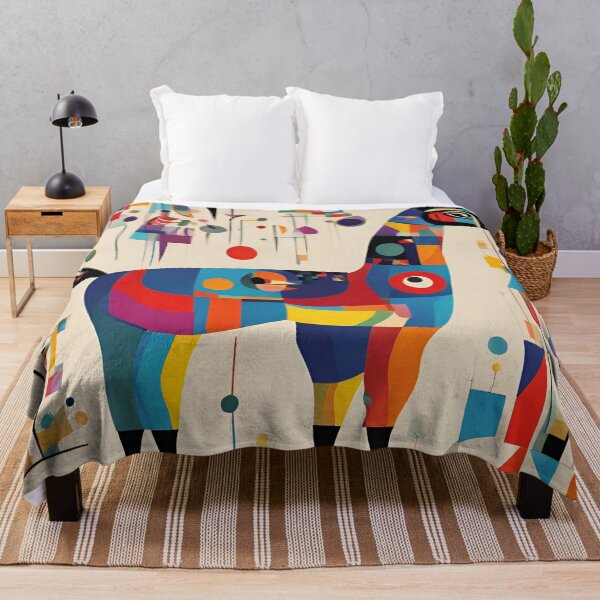 Item preview, Colorful Abstract Llama 3 designed and sold by LittleGoblinPrs.
